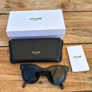 CELINE Acetate Black Sunglasses